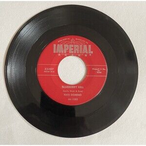 Fats Domino - Blueberry Hill / Honey Chill 45 RPM Vinyl - Imperial 5407